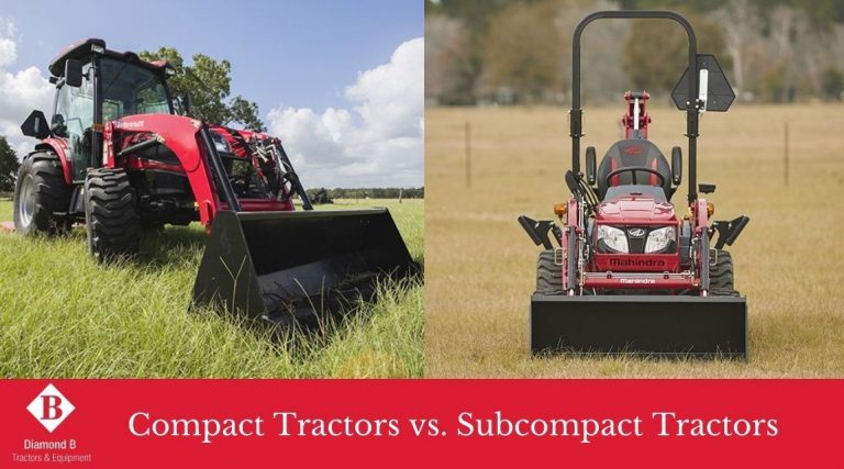Subcompact Tractors